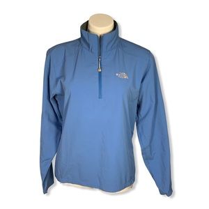 The North Face Blue Quarter Zip Up